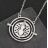 Кулон Harry Potter Маховик времени Гарри Поттер (Time Turner Necklace) серебряный