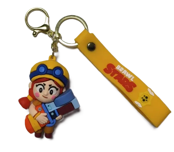 Брелок подвеска на рюкзак Brawl Stars 3D Keychain Backpack Бравл старс №12