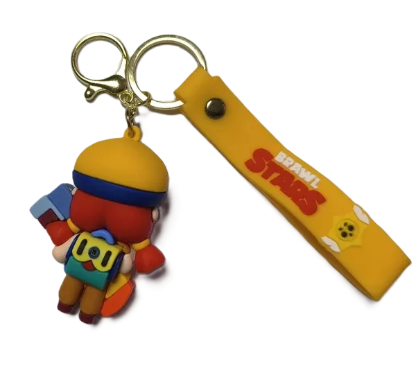 Брелок подвеска на рюкзак Brawl Stars 3D Keychain Backpack Бравл старс №12