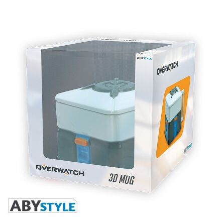 Кружка Overwatch 3D Lootbox Mug чашка Овервотч 500 мл
