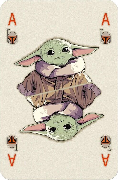 Игральные карты Star Wars The Mandalorian Playing Cards Game Waddingtons Number 1