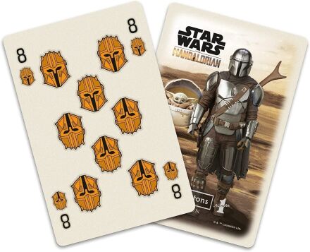 Гральні карти Star Wars The Mandalorian Play Cards Game Waddingtons Number 1