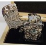 Запальничка WORLD OF WARCRAFT The lich king Lighter (silver) + подарункова коробка з дерева