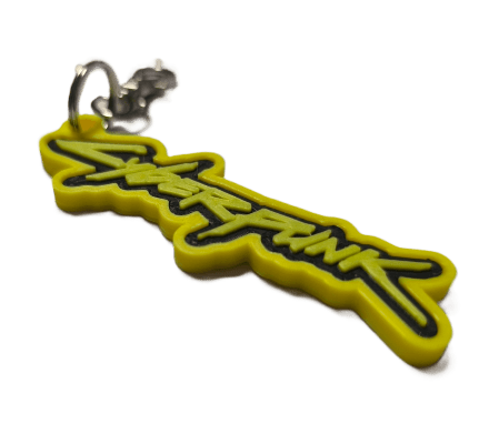 Брелок Cyberpunk 2077 Keychain Кіберпанк ABS пластик 5 см.