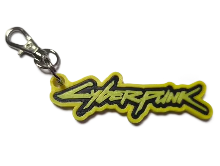 Брелок Cyberpunk 2077 Keychain Кіберпанк ABS пластик 5 см.