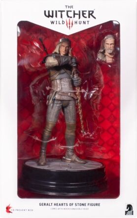 Фігурка The Witcher 3: Wild Hunt - Geralt of Rivia Heart of Stone Deluxe Figure Відьмак Геральт з Рівії 25 см