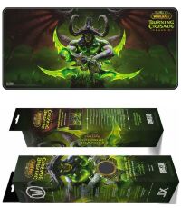 Коврик игровая поверхность Blizzard World Of Warcraft Gaming Desk Mat Burning Crusade  Illidan XL Иллидан (90*42 cm)