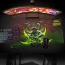 Коврик игровая поверхность Blizzard World Of Warcraft Gaming Desk Mat - Burning Crusade  Illidan XL Иллидан (90*42 cm)