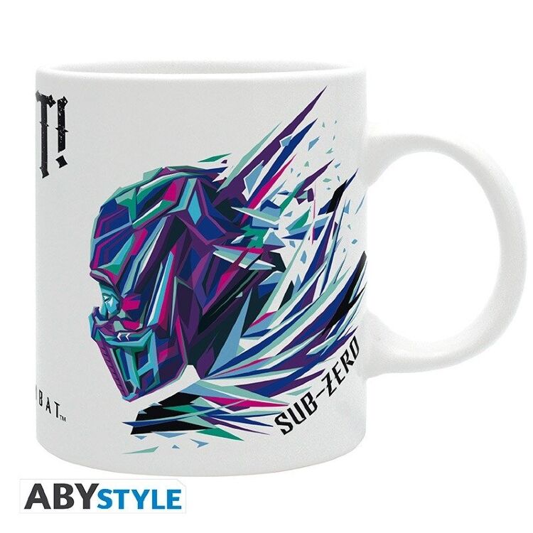 Чашка Mortal Kombat 11 Scorpion vs Sub-Zero кружка Скорпион и Саб-Зиро