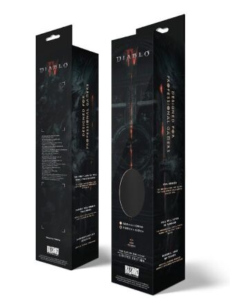 Килимок для миші ігрова поверхня Blizzard DIABLO IV 4 Skeleton King (Діабло) XL (90*42 cm)