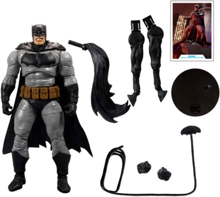 Фігурка McFarlane Toys DC Multiverse The Dark Knight Returns Batman 7" Figure (Build-A Horse) Бетмен 3/4