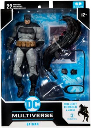 Фігурка McFarlane Toys DC Multiverse The Dark Knight Returns Batman 7" Figure (Build-A Horse) Бетмен 3/4