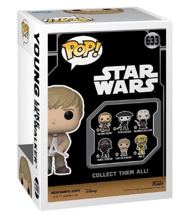 Фігурка Funko Star Wars Young Luke Skywalker фанко Зоряні війни Люк Скайуокер 633