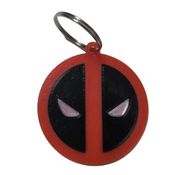 Брелок Marvel Deadpool Keychain Дедпул ABS пластик 5 см.