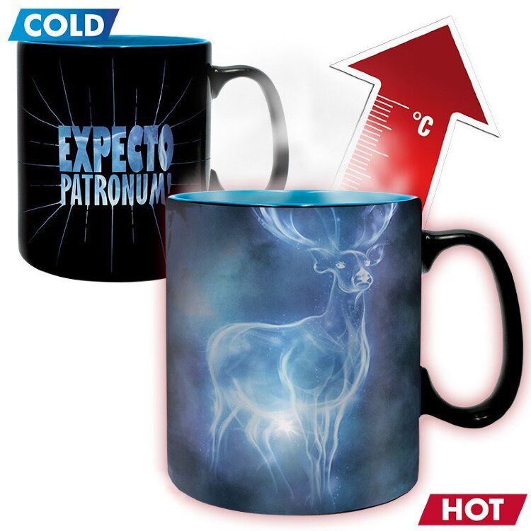Чашка хамелеон Abystyle Harry Potter Patronus Expecto Patronum Mug Гарри Поттер Патронум Кружка 460 мл