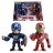 Фигурки Jada Toys Metals Die-Cast: Civil War Captain America  and Ironman BATTLE DAMAGE
