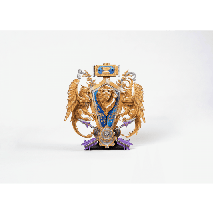 Конструктор из дерева 3D - World of Warcraft Alliance Incredibuilds Wood Model