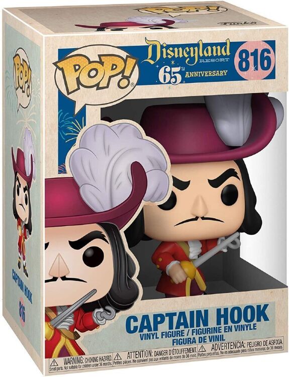 Фигурка Funko Pop Disney 65th Captain Hook 816 