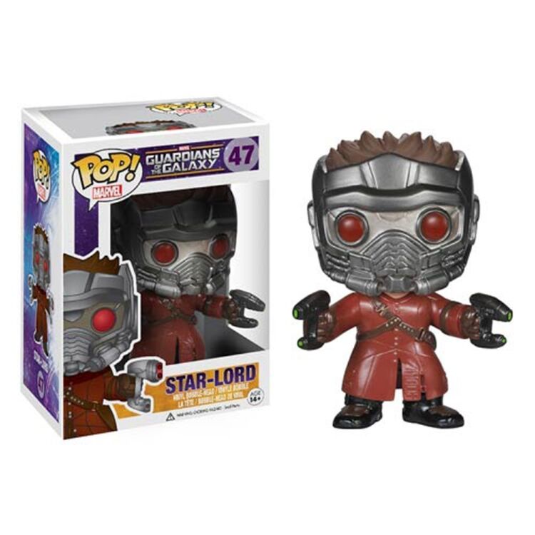  Фигурка Guardians of the Galaxy Star Lord Pop! Vinyl Bobble Head Figure