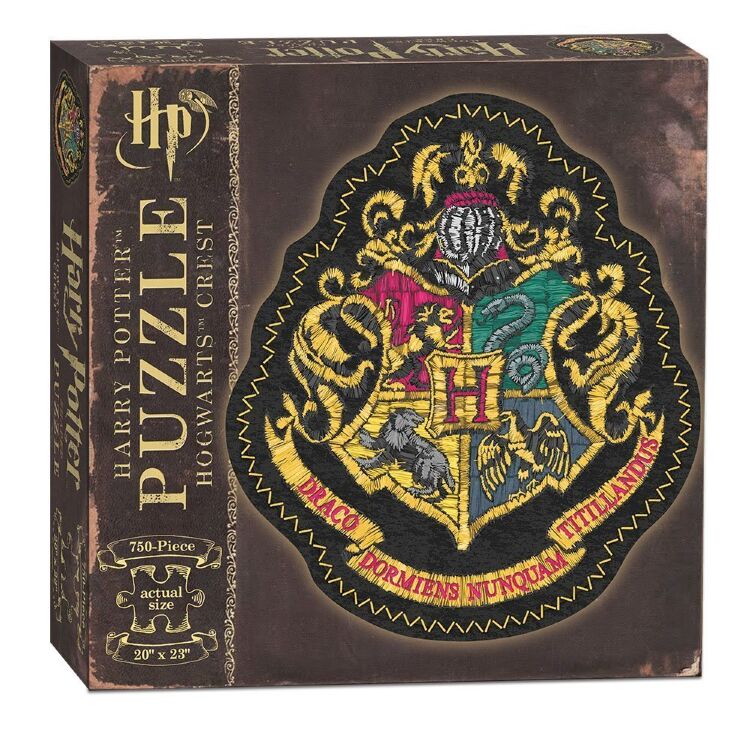 Пазл Гаррі Поттер Harry Potter Hogwarts Crest Shaped Puzzle (750-Piece)
