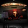Килимок для миші ігрова поверхня Blizzard DIABLO 2 - Resurrected Prime Evil Діабло XL (90*42 cm)