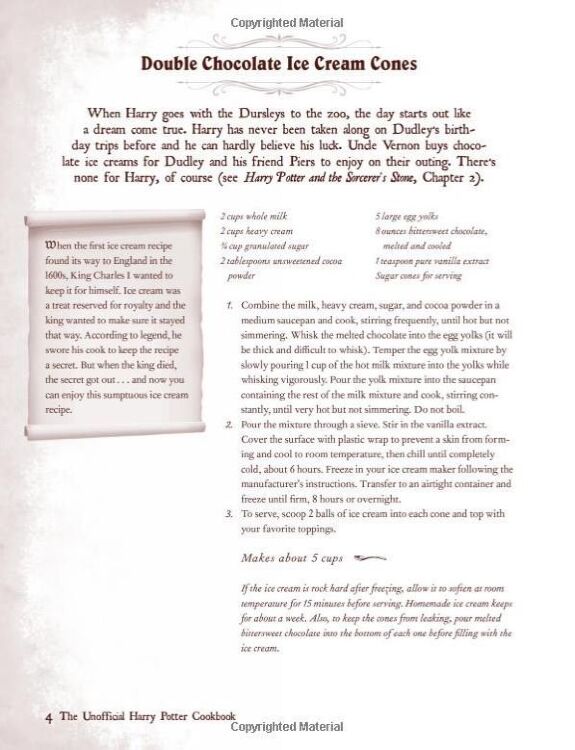 Книга кулинарная The Unofficial Harry Potter Cookbook (Твёрдый переплёт) (Eng) 