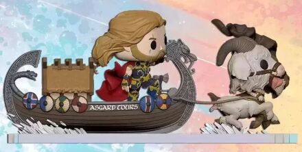 Фігурка Funko Marvel Thor: Love and Thunder The Goat Boat Фанко Тор лодка з козлами 290