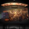 Коврик для мыши игровая поверхность Blizzard DIABLO 2 Resurrected Mephisto Диабло XL (90*42 cm)