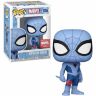 Фигурка Funko Marvel Spiderman Blue Фанко Человек паук с розой (Collector Corps Exclusive) 1355