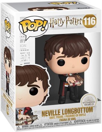 Фігурка Funko Pop Harry Potter Neville Longbottom with Monster Book Невіл Лонґботом