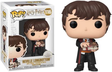 Фігурка Funko Pop Harry Potter Neville Longbottom with Monster Book Невіл Лонґботом