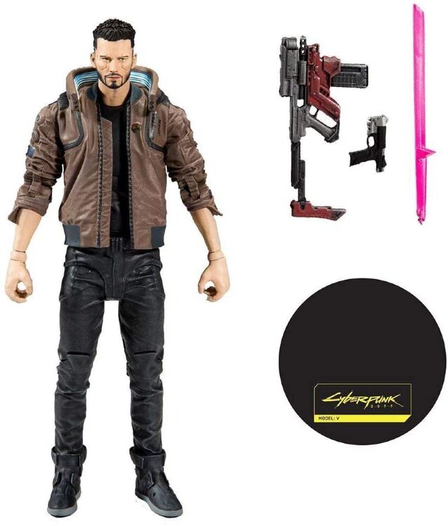Фигурка McFarlane Toys Cyberpunk 2077 V Action Figure