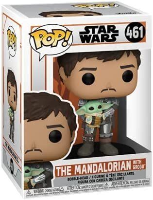 Фигурка Funko Star Wars: The Mandalorian with Grogu Фанко Звёздные войны: Мандалорец 461