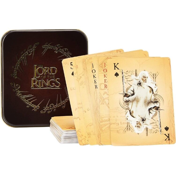 Игральные карты Lord of The Rings Playing Cards Властелин колец + Металлический бокс