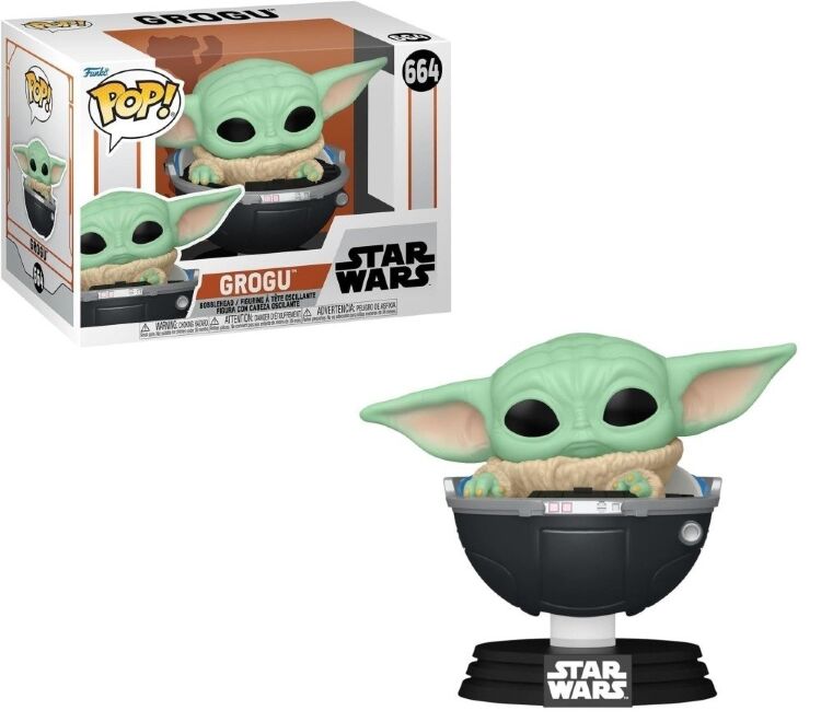 Фигурка Funko Star Wars: Mandalorian Мандалорец Фанко Звёздные войны Grogu Грогу 664