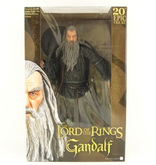 Фигурка - Lord of the Rings/Hobbit GANDALF THE GREY Figure (NECA) 50 см.