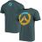 Футболка Mens Jinx Hanzo Heathered Navy Overwatch Sigil T-Shirt (размер L)
