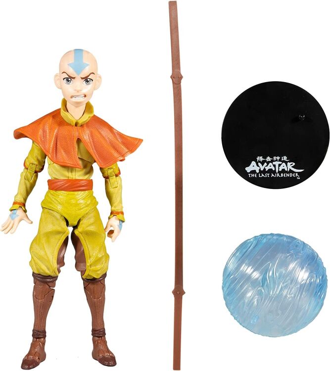 Фигурка McFarlane Avatar The Last Airbender Aang Action Figure Аватар Аанг 19 см.