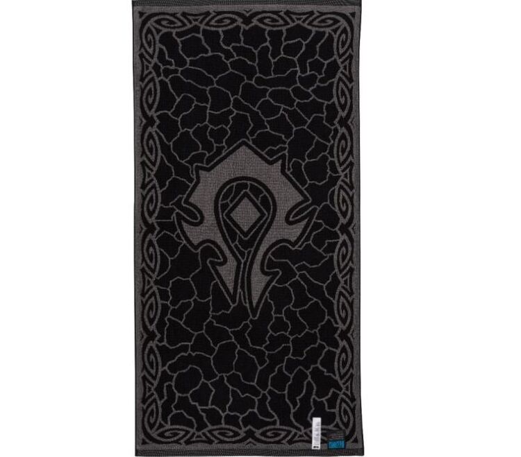 Полотенце со знаком Орды (World of Warcraft Horde Logo Towel) 140 x 70 cm