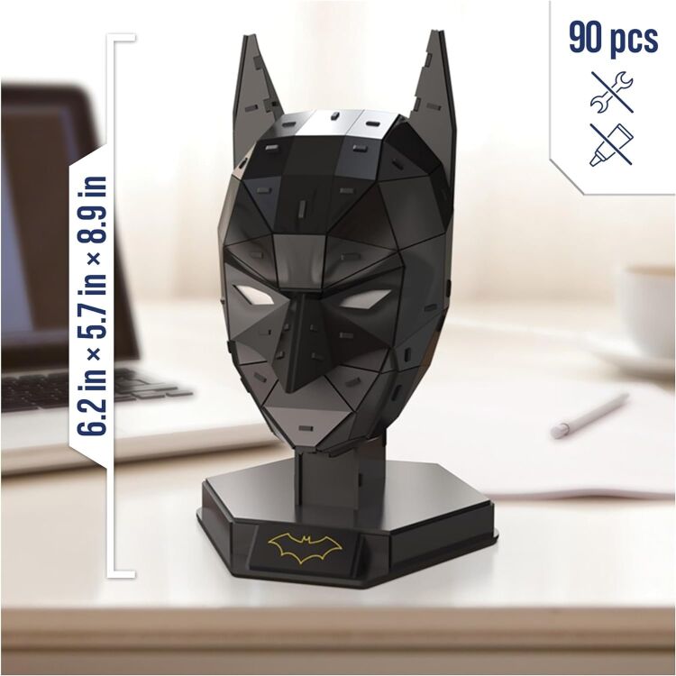 Пазл 4D Build DC Batman puzzle Model Kit 3D картон Бэтмен 90 шт.