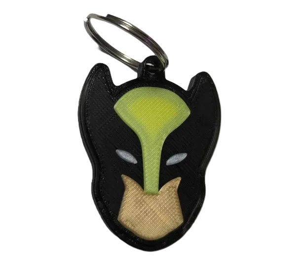 Брелок Marvel Wolverine Keychain Росомаха ABS пластик 5 см.