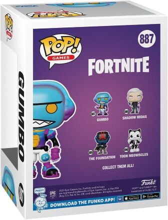 Фігурка Funko Fortnite Gumbo фанко Фортнайт 887 