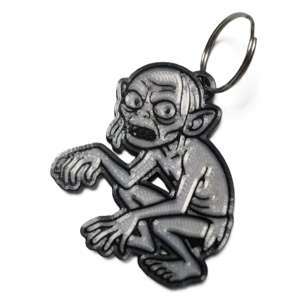 Брелок Lord of the Rings Gollum Keychain Голлум ABS пластик 5 см.
