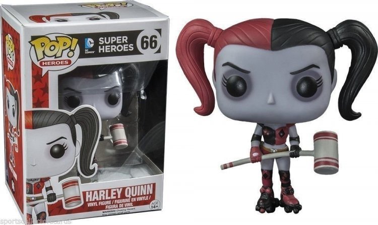 Фигурка Batman: Funko POP! Roller Derby Harley Quinn Figure