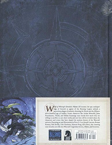 Книга World of Warcraft Chronicle Volume 3 Hardcover Edition (Твёрдый переплёт) (Eng)