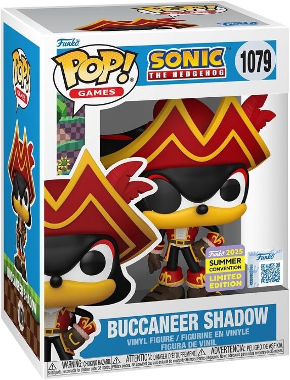 Фигурка Funko Sonic: Buccaneer Shadow Фанко Соник Пират (Exclusive) 1079
