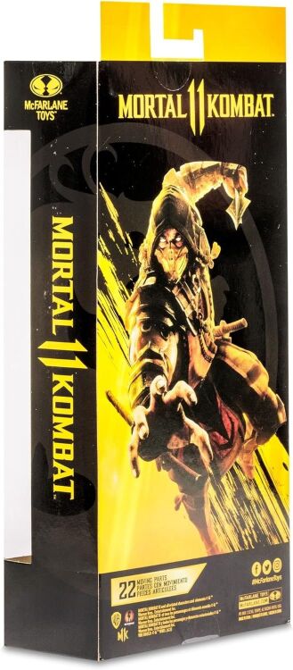 Фигурка McFarlane Toys Mortal Kombat Kabal Action Figure 18 см. (примят.бокс)