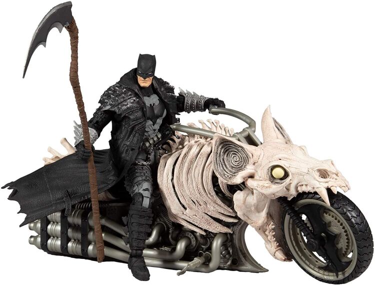 Фигурка McFarlane Toys DC Multiverse Death Metal Batcycle Мотоцикл Бэтмена Бетцикл