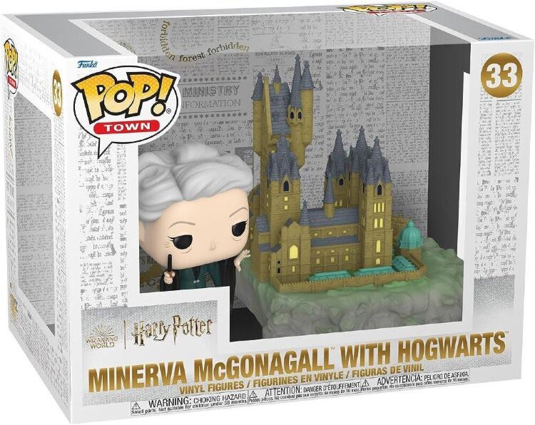 Фигурка Funko Harry Potter 20th Anniversary Minerva Mcgonagall with Hogwarts МакГонагал Хогвартс фанко 33