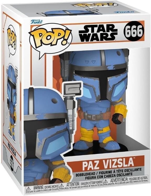 Фигурка Funko Star Wars Mandalorian Paz Vizsla Фанко Мандалорец Паз Визcла 666